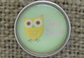 31845 Nap z kaboszonem z obrazkiem sowa Just Born 18mm
