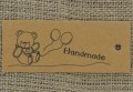 [07108] Papierowe metki do biżuterii "Handmade"