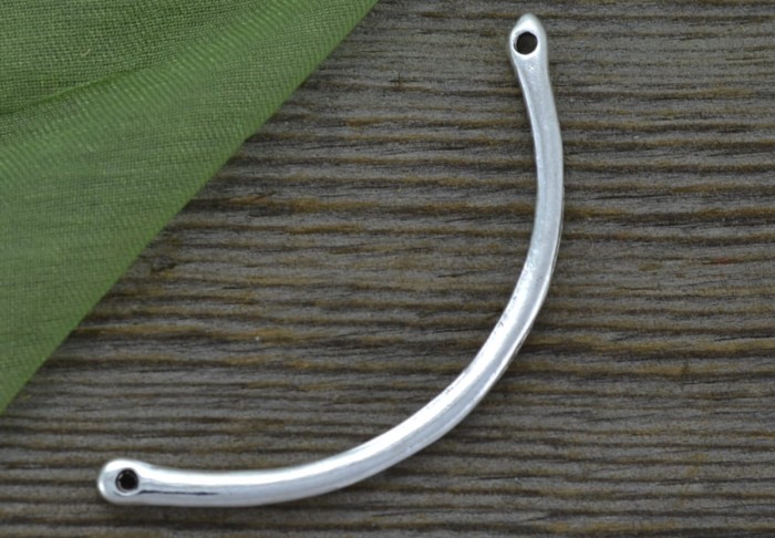 31276 Element ozdobny łącznik łuk w kolorze srebra
