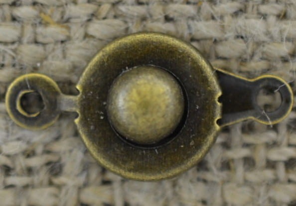 11505 Zapięcie ozdobne, łącznik w kolorze brązu