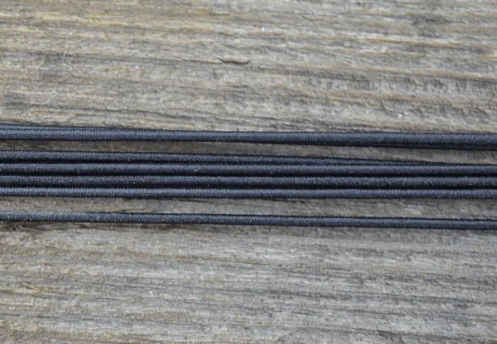 74705 Gumka nylonowa 1mm czarna 