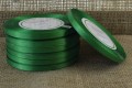 [86028] Wstążka satynowa 6mm 32mb zielona