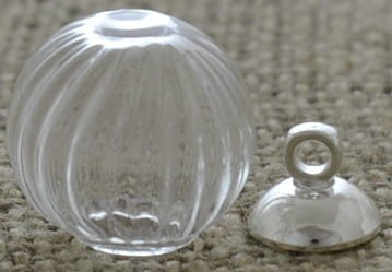 [61465] Forma szklana klosz 14mm z krawatką