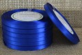 [86009] Wstążka satynowa 6mm 32mb granatowa 