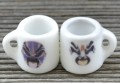 61415 Miniaturowy kubek ceramiczny maska