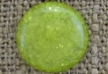 046220 Kaboszon z żywicy crackle 20mm seledynowy 2szt 