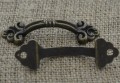 [k0719] Uchwyt ozdobny w kolorze brązu 48*14mm