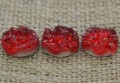 [04646] Kaboszon druzy czerwony 12mm
