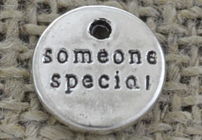 [307391] Zawieszka moneta Someone special 3szt