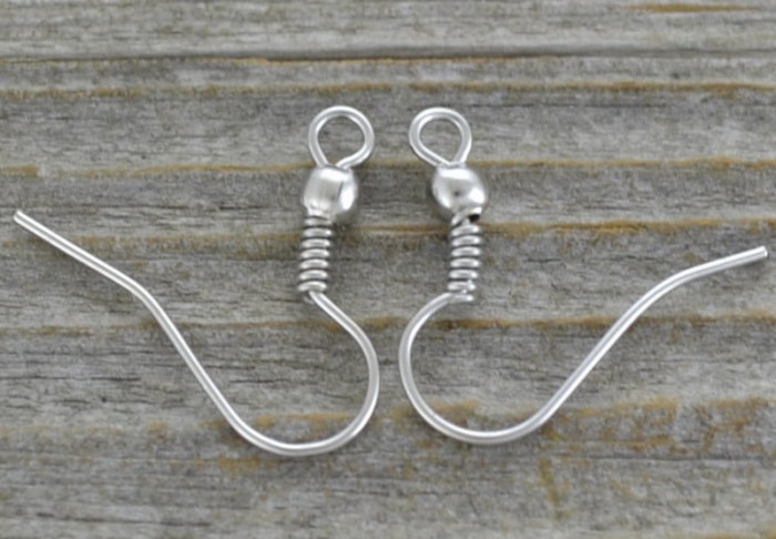 40414 Bigle klasyczne z kulką i sprężynką w kolorze srebra