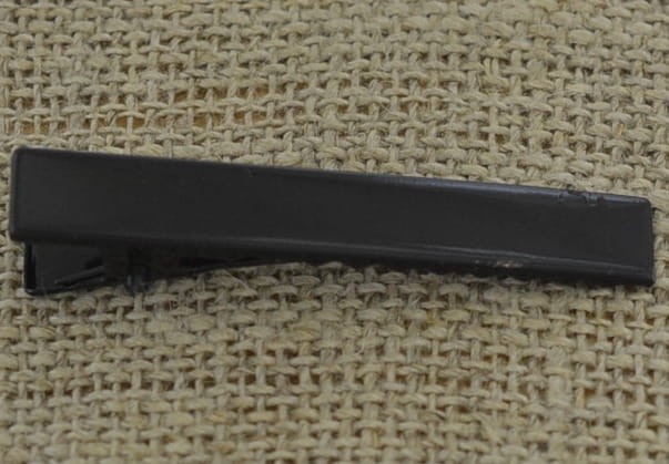  [-0503] Spinka do włosów czarna 46mm