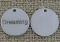 Zawieszka ze stali nierdzewnej "Dreaming"