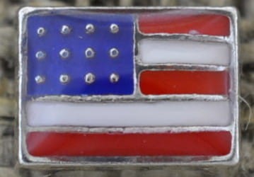 50716 Charms do sekretnika flaga USA