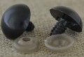  [550205]Oczy wciskane do maskotki czarne 20mm