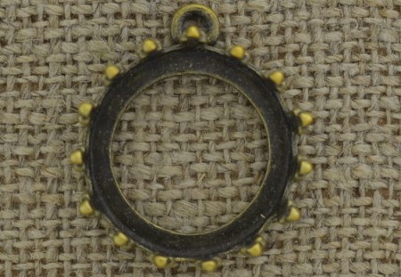 [101216] Baza medalionu brąz na kaboszon 20mm