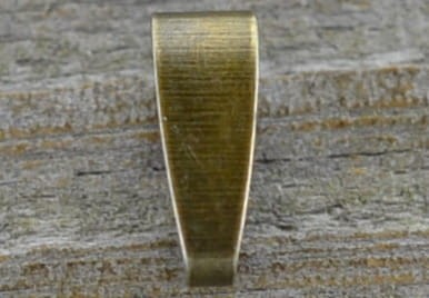 17110 Krawatka klasyczna 11mm w kolorze brązu 10 sztuk