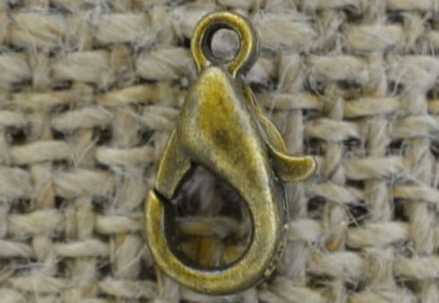 11501 Karabińczyk klasyczny w kolorze brązu 10mm