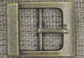 k0204 Zapięcie do paska 33*26mm w kolorze brązu