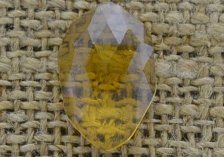 [04663] Kaboszon akrylowy fasetowany kropla 17*11mm