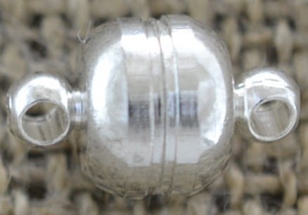 31535 Zapięcie magnetyczne kula w kolorze srebra