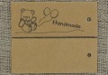 [07108] Papierowe metki do biżuterii "Handmade"