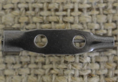  [10237] Agrafka klasyczna 19mm kolor czarny