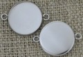 Baza łącznik ze stali nierdzewnej na kaboszon 18mm