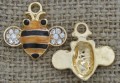 Zawieszka emaliowana pszczółka