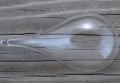 60417 Łezka plastikowa rozkładana bezbarwna 110mm