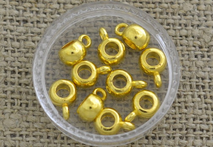 [27152] Krawatka modułowa w kolorze złotym