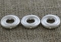 312139 Element ozdobny przekładka oponka w kolorze srebra