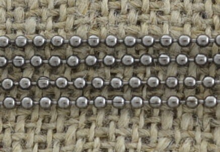 [31107] Łańcuszek kulkowy 1,5mm w kolorze srebrnym