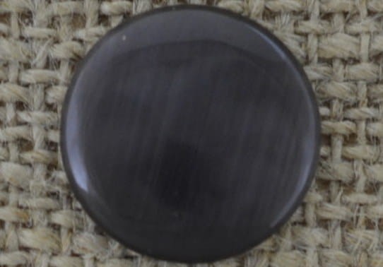Kaboszon kocie oko 14mm grafitowofioletowy 2szt