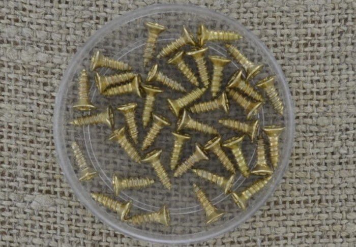 Wkręt 5*8mm kolor złota 20szt