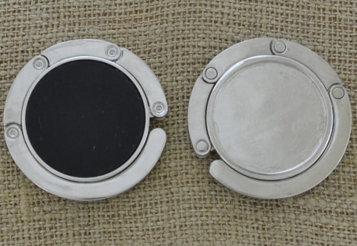 Baza wieszaka na torebkę kolor srebrny