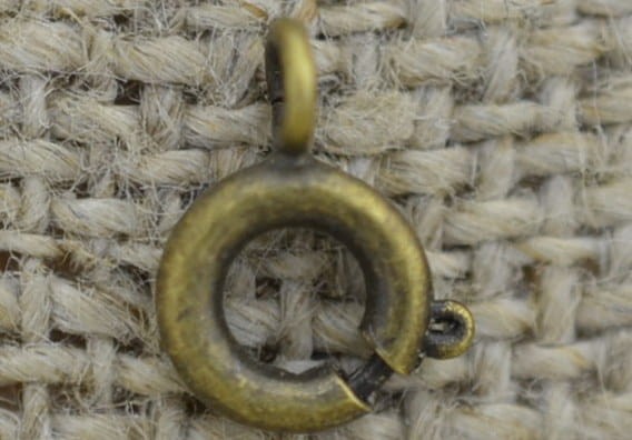 Zapięcie federing w kolorze brązu 6mm