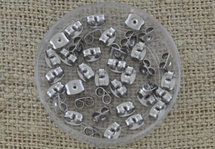 Baranki do kolczyków ze stali nierdzewnej