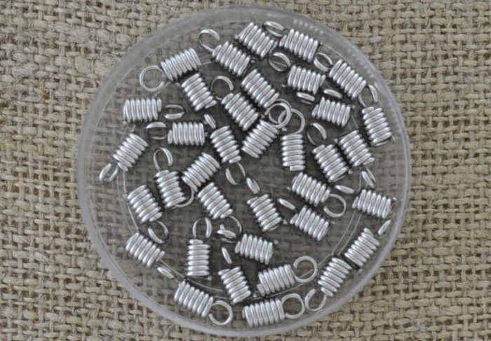 Końcówka ozdobna do wklejania ze stali nierdzewnej 2mm