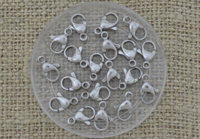 Karabińczyk klasyczny ze stali nierdzewnej 10mm