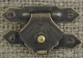 [k0805] Zamknięcie do szkatułki brąz 18*30mm