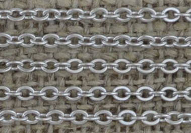 [31135] Łańcuszek anchor ze stali nierdzewnej 2x2,5mm 50cm