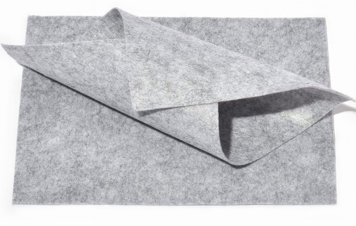 [55746] Filc dekoracyjny 20*30cm 1mm szary marmurkowy