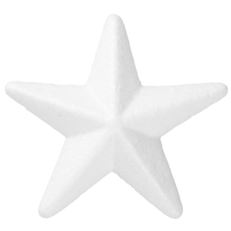 [60818] Gwiazdka styropianowa 3D 25cm