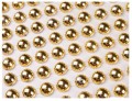 [55329] Perełki dekoracyjne złote 6mm 260 sztuk