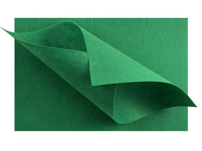 [55727] Filc dekoracyjny duży 30x40cm 2mm zielony choinkowy