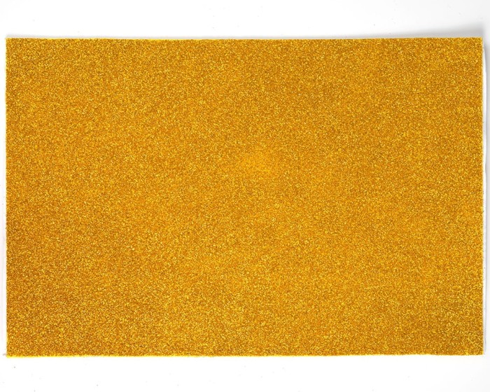 [59494] Pianka brokatowa samoprzylepna złota
