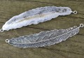 {31224} Element ozdobny łącznik pióro 84mm