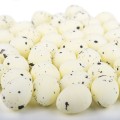 [w11810] Jajka styropianowe nakrapiane 18x25mm kremowe 50szt