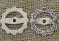 [312202] Element ozdobny steampunk tryb w kolorze srebrnym 20mm