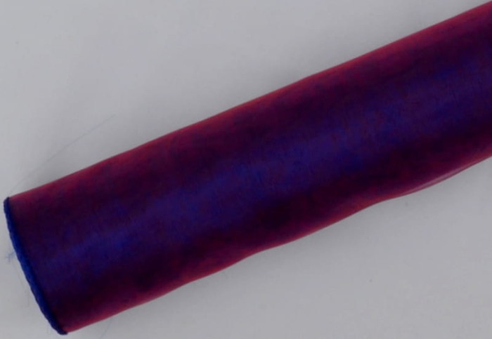 [840065] Organza obszyta na rolce 40cm 9m RED PURPLE 